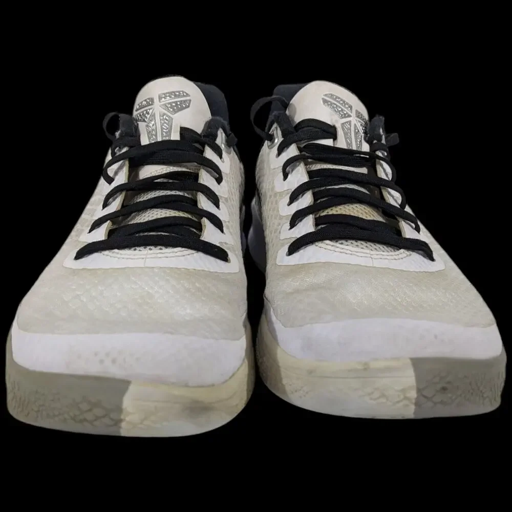 Kobe Bryant Nike Mamba Focus TB White Grey Black AT1214-100 Mens Size 8 2019
